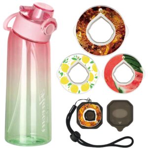 Alpha Fit MAX 30oz Piggy Pink Air Up compatible flavored water bottle