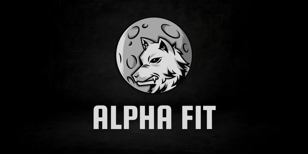 Alpha Fit logo black