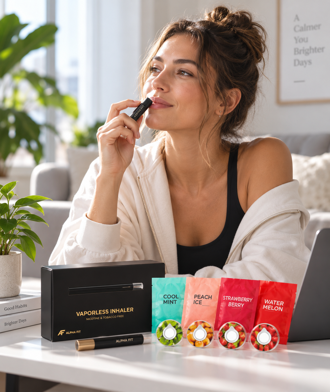 Alpha Fit Vaporless Inhaler Lifestyle Scene