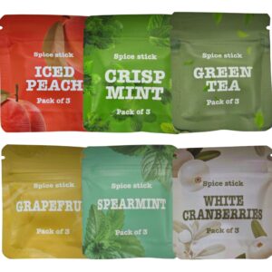 Alpha Fit Mint Flavor Cores 6 flavor refill pack